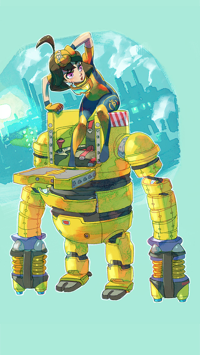 my.nintendo.com/Wallpaper - ARMS (Mechanica) - Japan Exclusive/wall_paper_D_640x1136.jpg